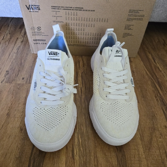 Vans Ultrarange Vr3 Women Size 9.5 White Ecocush 032026 - Picture 2 of 7